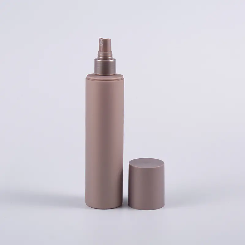Flere farver blød berøring rund form 250 ml renseflaske med plastikpumpe Flere farver blød berøring rund form 250 ml renseflaske med plastikpumpe