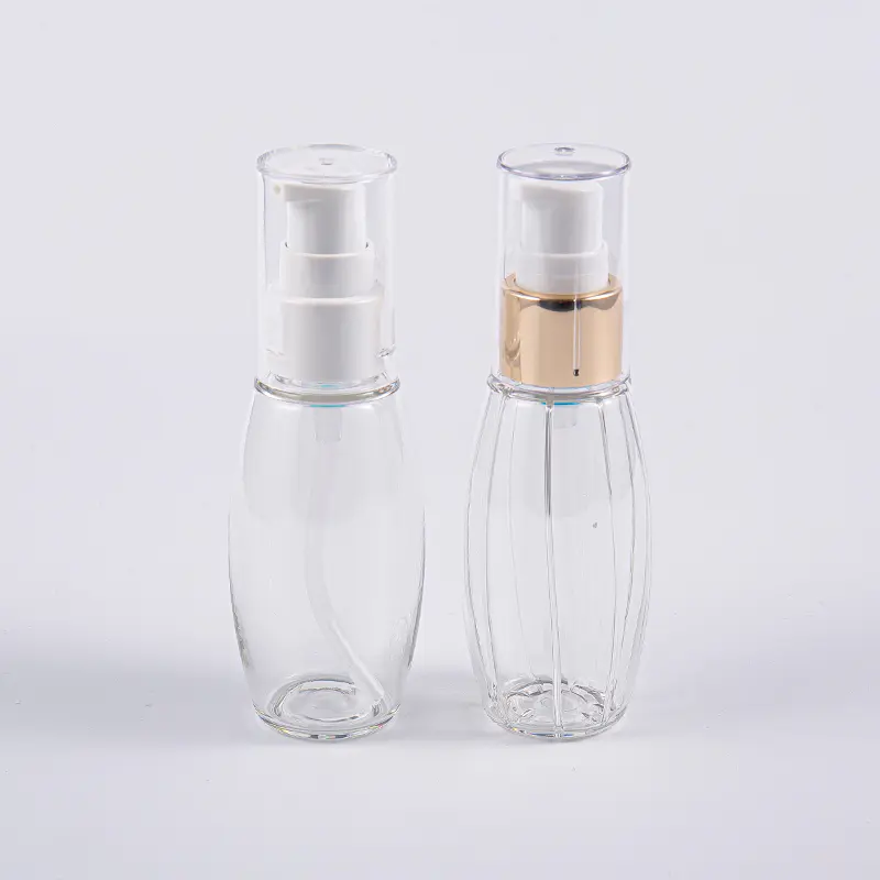 Rejser Brug 50 ml PETG kugleformet flaske med pumpe