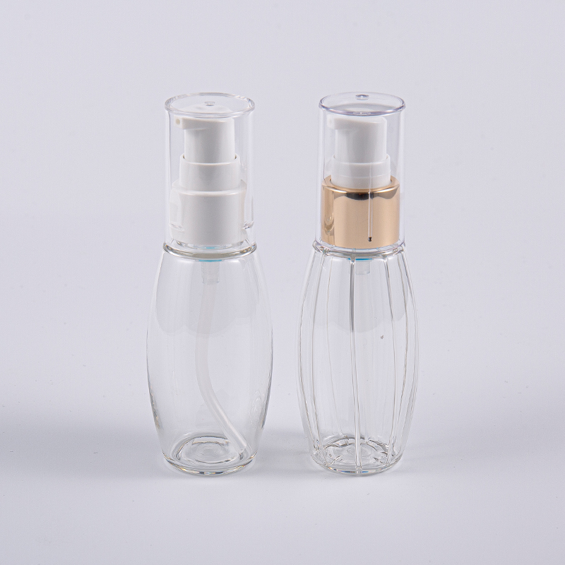 Rejser Brug 50 ml PETG kugleformet flaske med pumpe