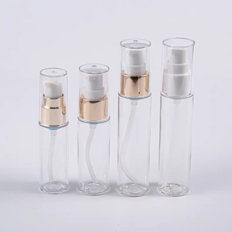 Rejsebrug 20ml 30ml 40ml Slank PETG Lotionflaske med pumpe