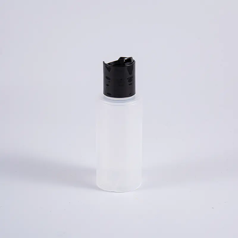 Frost 75 ml polyethylen rund flaske med klaphætte