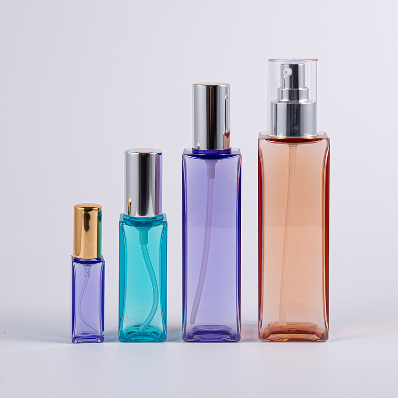 Ansigtsfugtighedscreme 15ml 30ml 100ml 150ml PETG Square Lotion Flaske