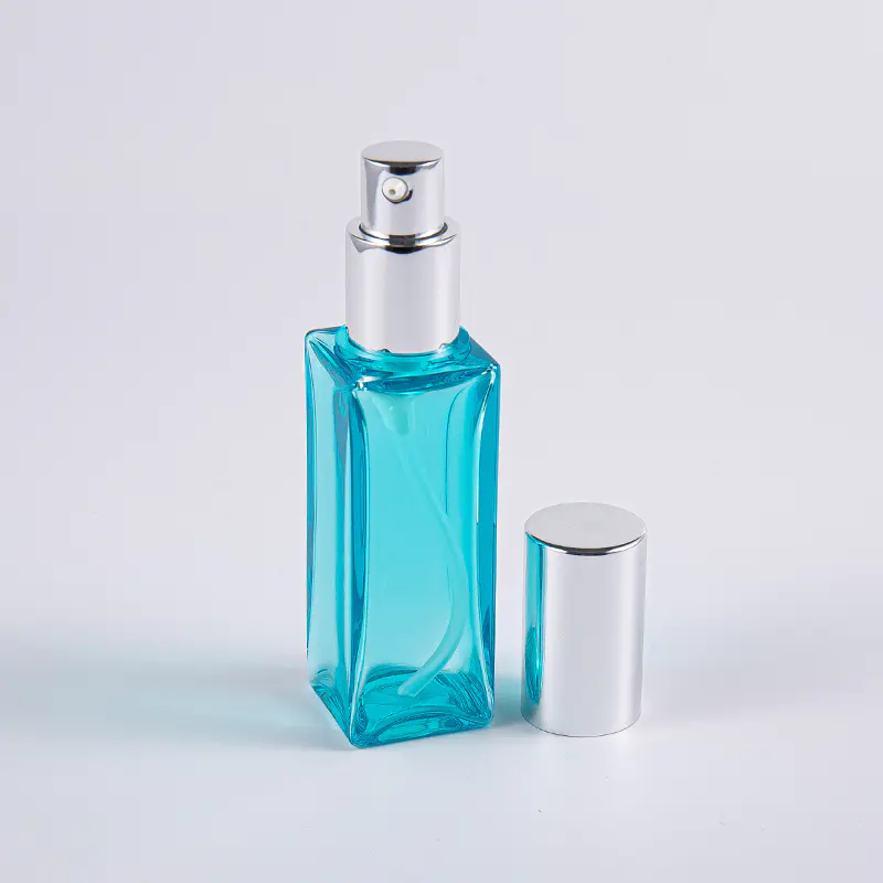 Ansigtsfugtighedscreme 15ml 30ml 100ml 150ml PETG Square Lotion Flaske