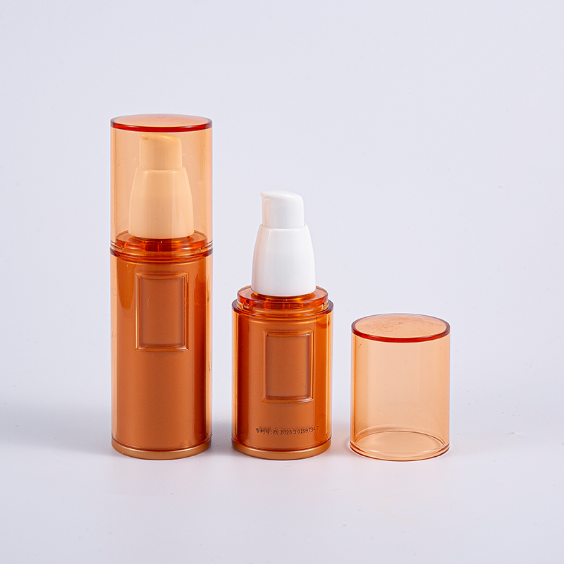 Genopfyldelig kosmetikbeholder 40 ml inderpose vakuumflaske med luftløs pumpe Genopfyldelig kosmetikbeholder 40 ml inderpose vakuumflaske med luftløs pumpe