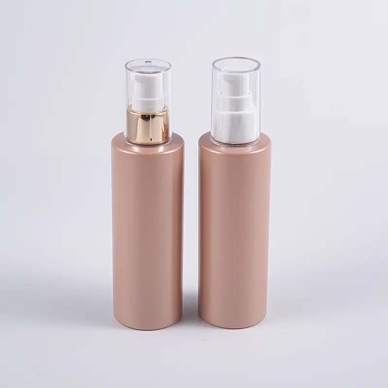 Kosmetik Brug 120 ml PET-plastflaske med sprøjtepumpe
