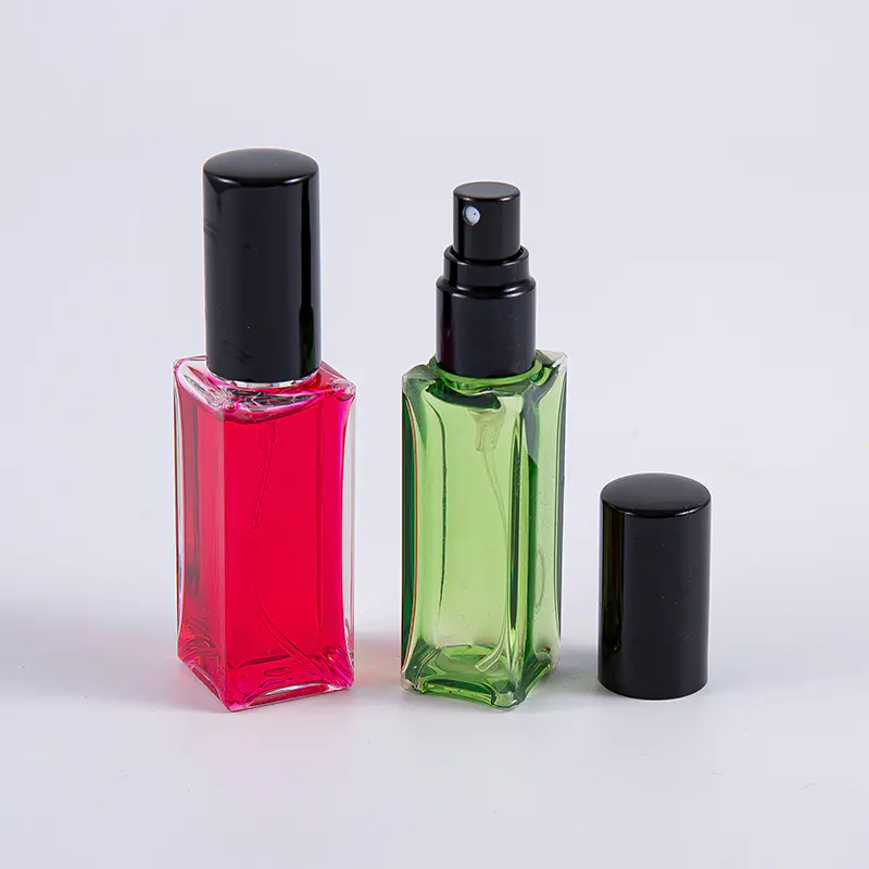 Tester 10ml PETG kvadratisk prøve gaveflaske