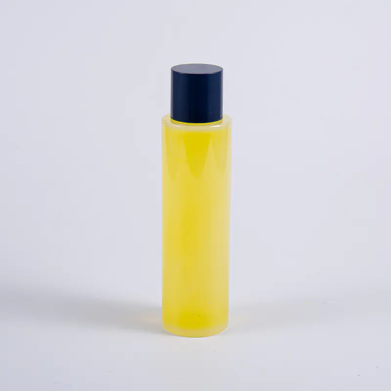 50ml 100ml 120ml 130ml 170ml 200ml PETG rund lotionflaske med rund skruelåg og små indsatser