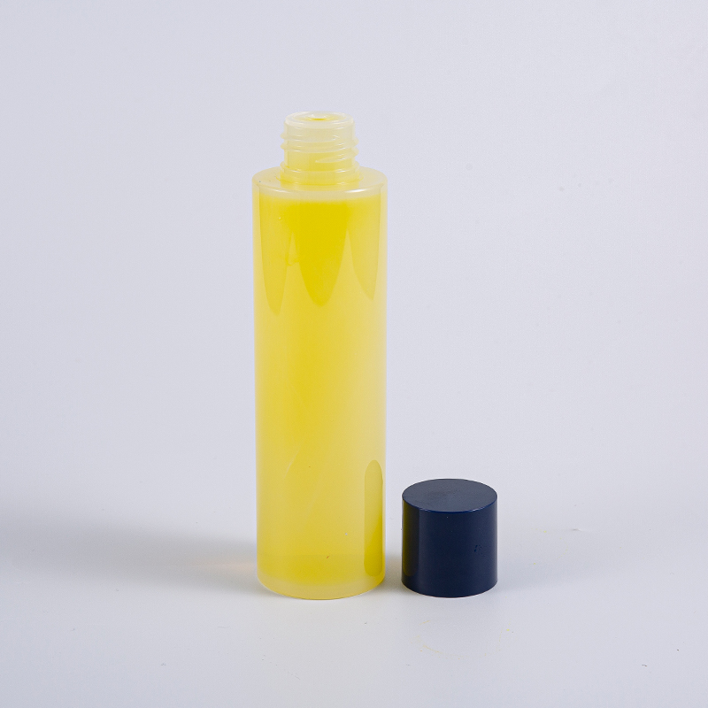50ml 100ml 120ml 130ml 170ml 200ml PETG rund lotionflaske med rund skruelåg og små indsatser