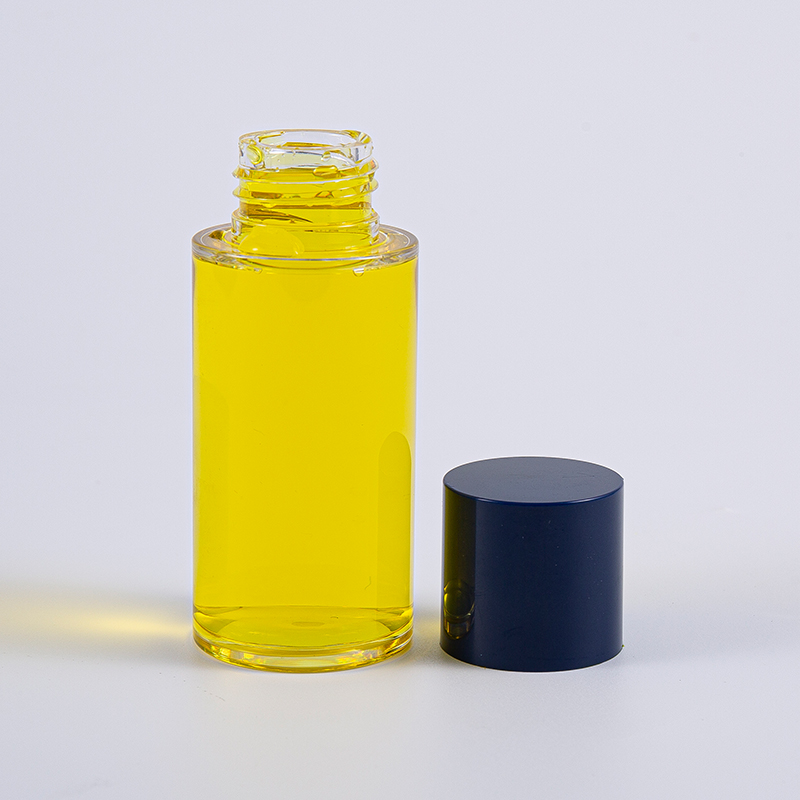 50ml 100ml 120ml 130ml 170ml 200ml PETG rund lotionflaske med rund skruelåg og små indsatser